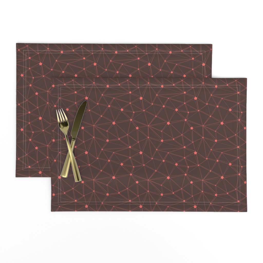 Coral Mesh network - brown granite