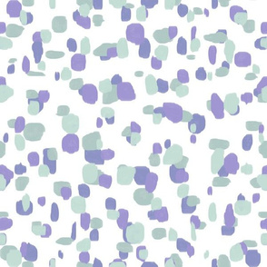 random spots lilac sage