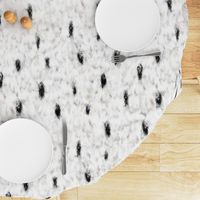 Little Princess | Faux Fur Ermine | Colsplay | Black + White