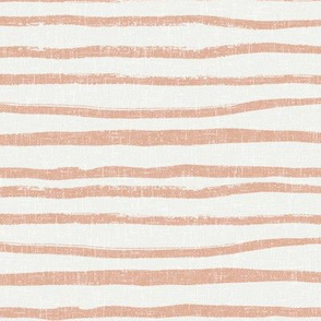 almond stripes - sfx1213 - stripe fabric, nursery fabric, warm tones fabric, warm palette fabric, earth tones fabric