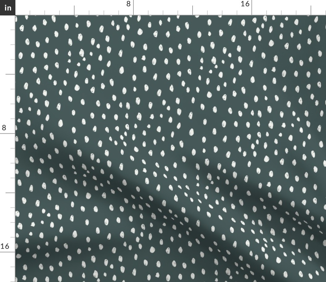 spruce dots fabric - sfx5914 - dots fabric, neutral fabric, baby fabric, nursery fabric, cute baby fabric 