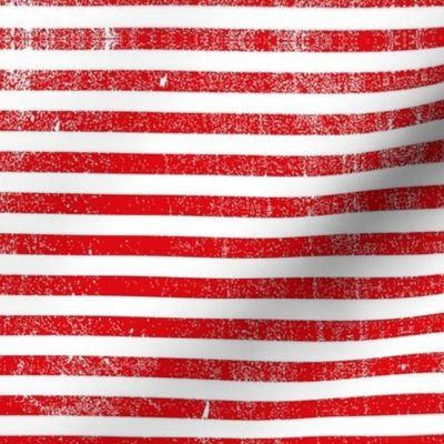 Distressed Red Stripes