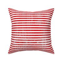 Distressed Red Stripes