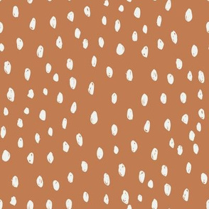 caramel dots fabric - sfx1346 - dots fabric, neutral fabric, baby fabric, nursery fabric, cute baby fabric 
