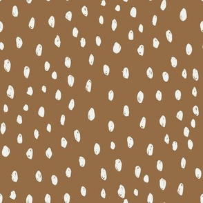 chipmunk dots fabric - sfx1044 - dots fabric, neutral fabric, baby fabric, nursery fabric, cute baby fabric 