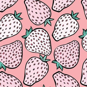 Pink Strawberries