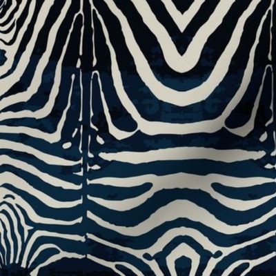 Zebra Print -Ink & Ivory  