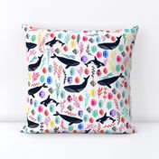 Cute Whale Pattern