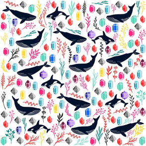 Cute Whale Pattern