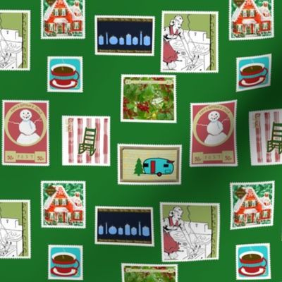 Holiday Postage Stamps