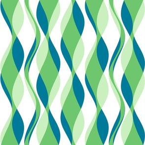 Cellophane Streamers - Custom Blue-Green