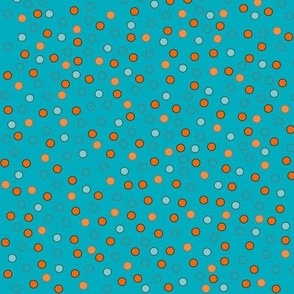 12" Retro Dusk Confetti Dots