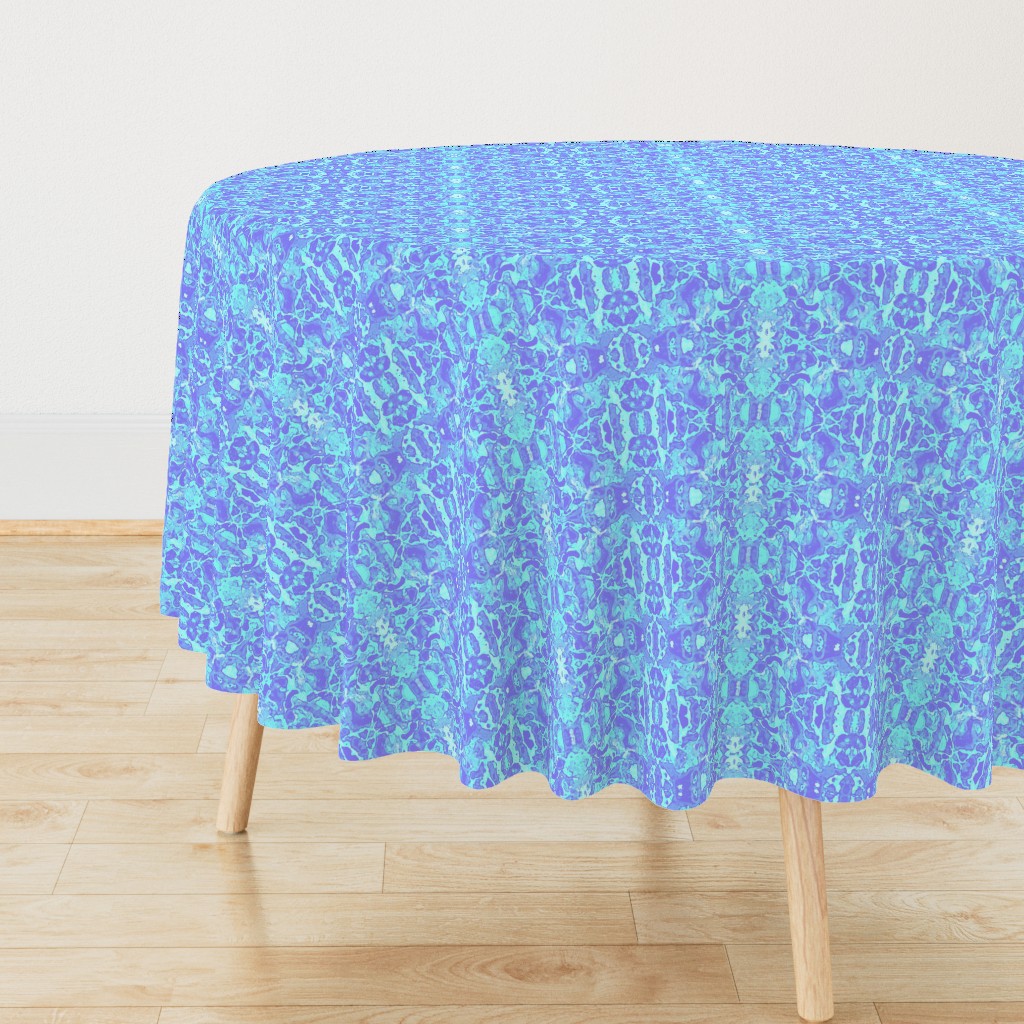 24" LARGE Niflheimr Neon Blue/Veri Peri Ikat