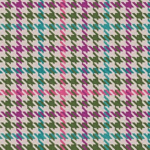 Plaid in Pink Purple Green and Teal