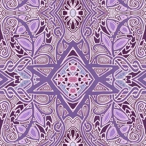 Tapestry in Purple