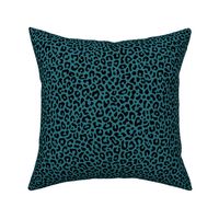 Blue Cheetah Print