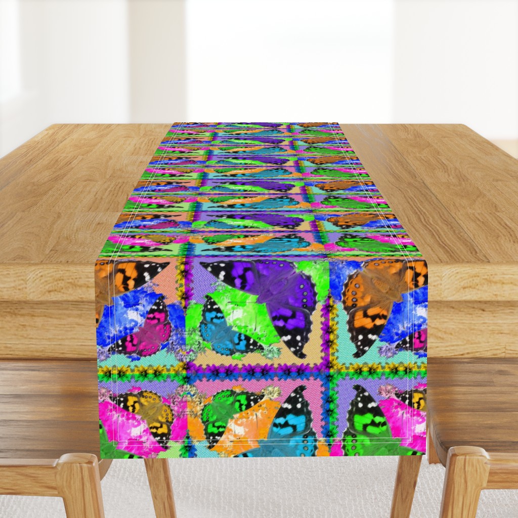 Pop Art Butterfly Tiles