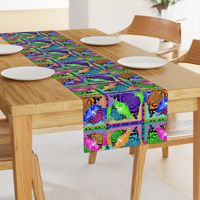 Pop Art Butterfly Tiles