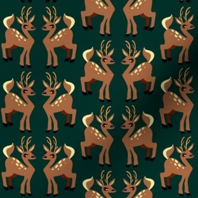 Deer Holiday Set 4