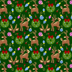 Deer Holiday Set 1