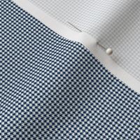 Houndstooth Navy Blue And White 1:6