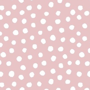 Dots Blush pink