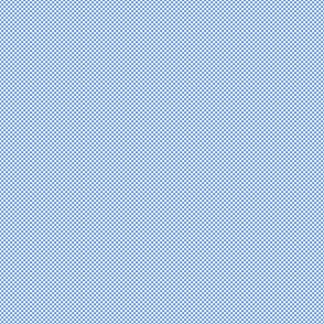 Checkerboard Small Cornflower Blue And White