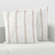 AEGEAN WIDER SPACED TICKING JUTE