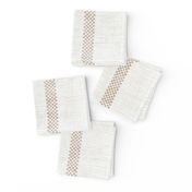 AEGEAN WIDER SPACED TICKING JUTE