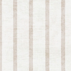 AEGEAN WIDER SPACED TICKING JUTE