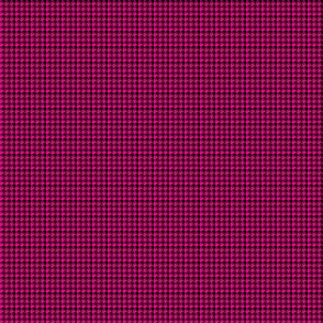 Houndstooth Black And Magenta 1:6