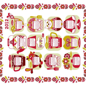 Domestic bliss calendar 2012