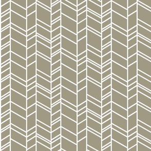 Chevron in muddy grey