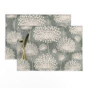 vintage Dandelions gray