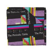 Periodic Table (Dark) - Fat Quarter