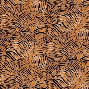 Ruffled Tiger Fur - Large Scale