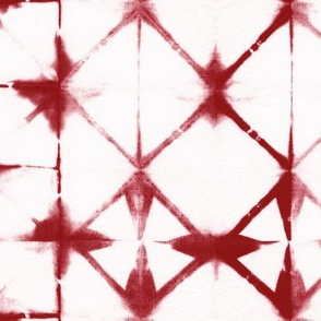 Shibori 13 - Red