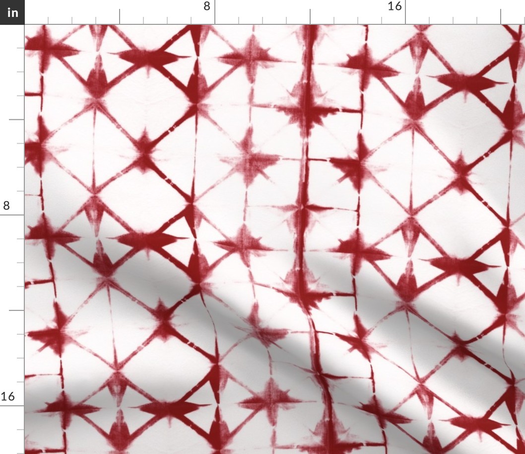 Shibori 13 - Red