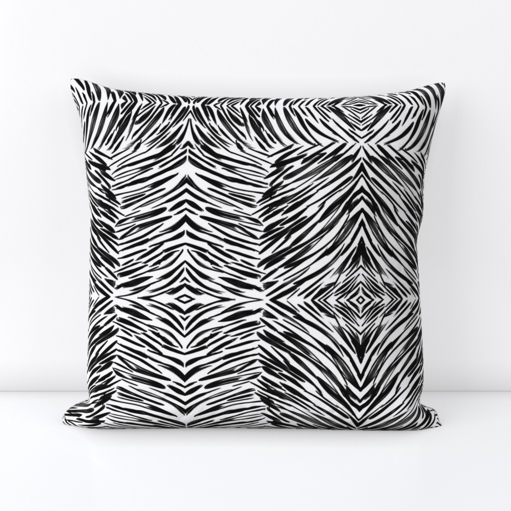 A Zebra in Shadows - Extra Large