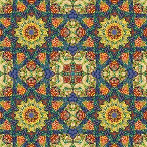 The Charm of Color: Kaleidoscopic Flower