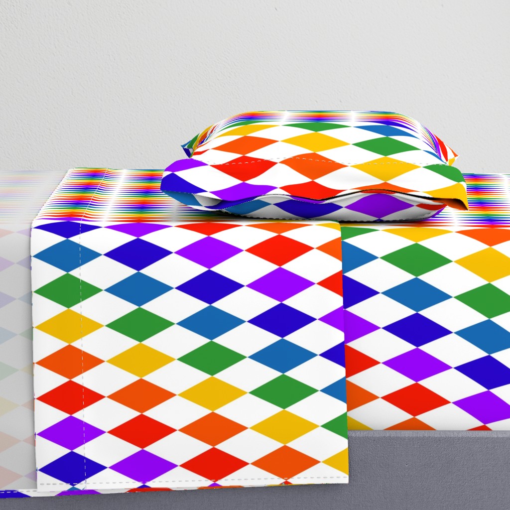 ROY G. BIV - Diamond Checkered Stripe