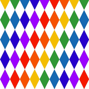 ROY G. BIV - Diamond Checkered Stripe