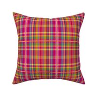 Tartan #4 - pink, yellow, green