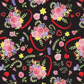 Hearts_Flowers Black sm