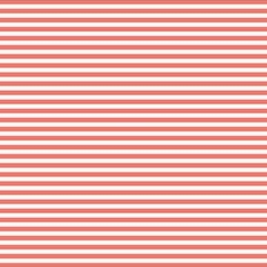living coral pinstripes - pantone color of the year 2019