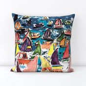 sailing regatta large repeat