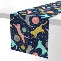 large scale / cats in space 