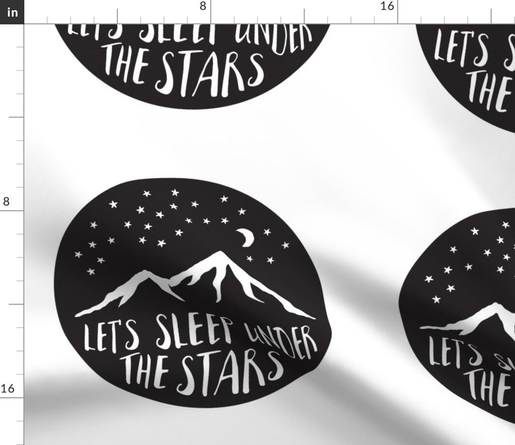 (14" larger) Let's Sleep Under the Stars C19BS