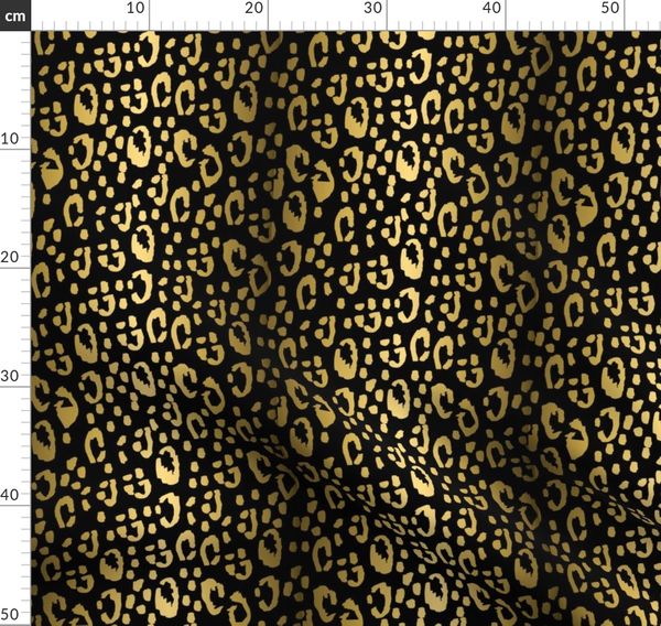 Animal Print Fabric Gold, Cheetah Print Curtains