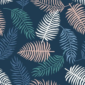 Palm leaves